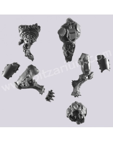Space Wolves Power Armour 2 x Tamis & Bras Sets-bits 40K 
