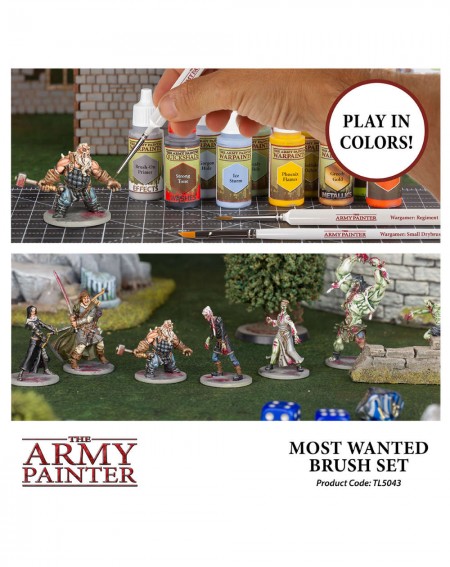 Most Wanted Brush Set - Army Painter