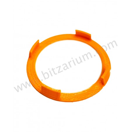 10x Marqueurs de Socle Orange 32mm