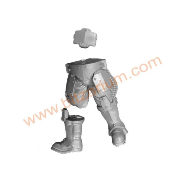 Jambes A - Lasrifle Section