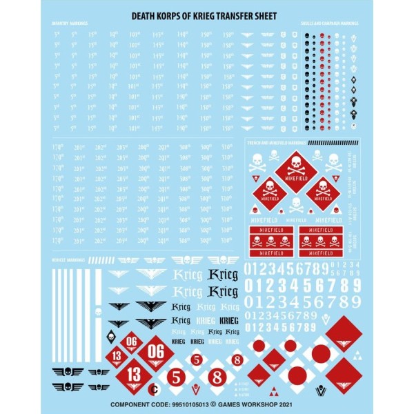 Death Korps Of Krieg 1 - Transfert Sheet