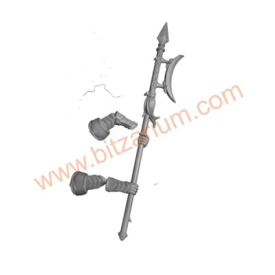 Hallebarde F Guerriers de Jade