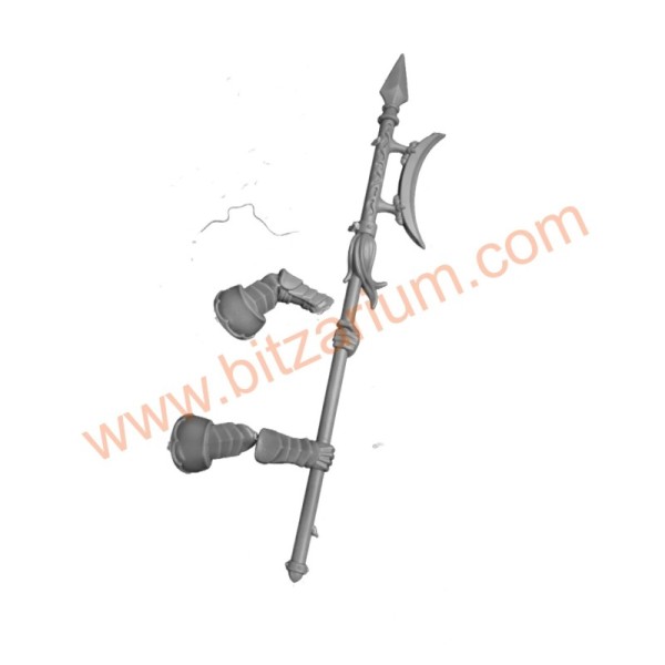 Hallebarde F - Guerriers de Jade