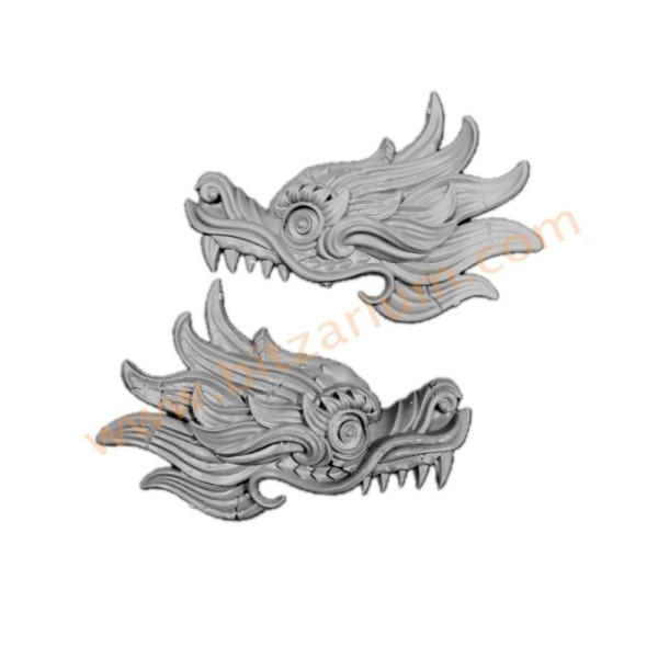 Tête de dragon - Artillerie lourde