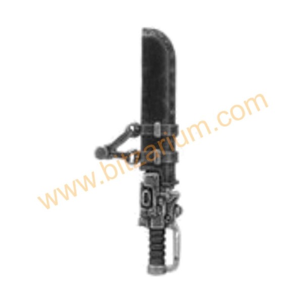 Sheathed Chainsword - Melee Weapons Upgrades