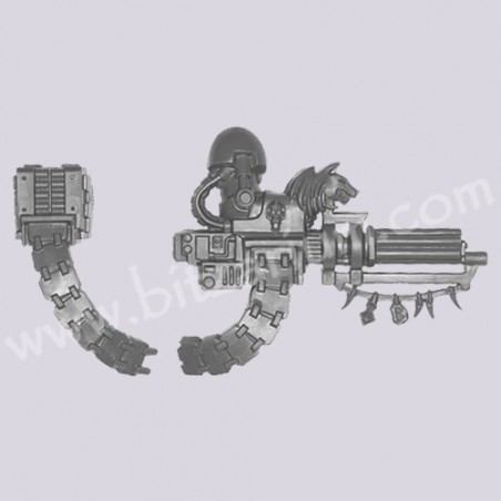Space Wolves Wolf Guard Terminators - Assault Cannon
